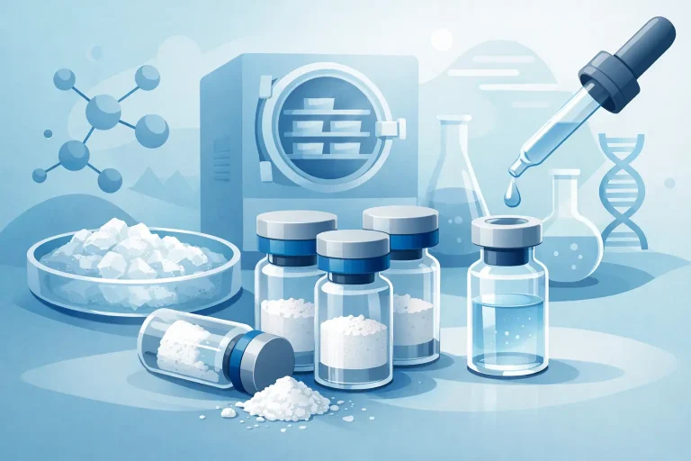 Why Are Peptides Supplied Lyophilized for Research?